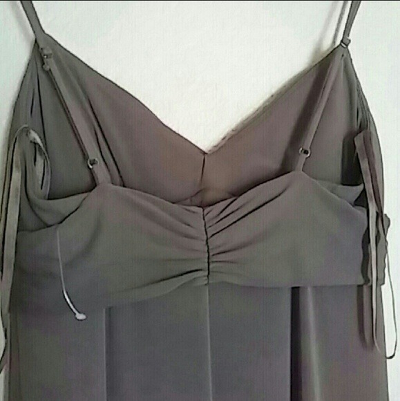 BCBGMaxAzaria chocolate brown gown (Sm) - Picture 6 of 7